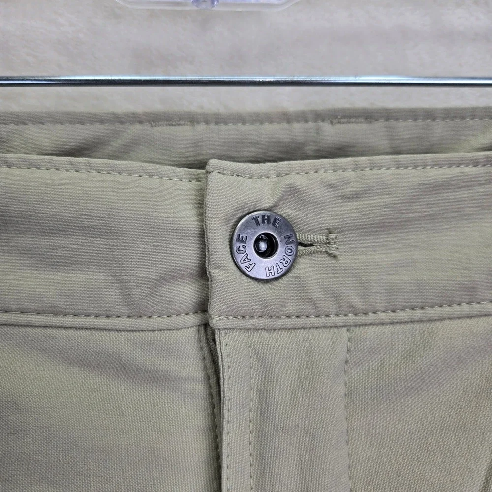 The North Face Mens‎ Size 40 Khaki Beige Casual Pants Outdoor Hiking Gorpcore